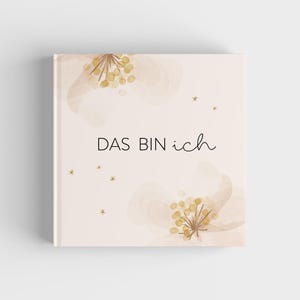 Babyalbum - Mein erstes Jahr - FLORAL | Ein zauberhaftes Erinnerungsalbum | Halte das erste Jahr deines Babys für immer fest! Geschenkidee