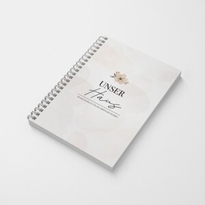 Bautagebuch | Unser Haus | Der perfekte Begleiter für Bauherr und Bauherrin! Das beste Geschenk zum Hausbau und Einzug ins Eigenheim