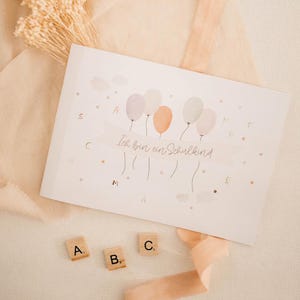 Erinnerungsbuch Einschulung NATURAL COLORS - Begleitet dein Kind im 1. Schuljahr, hält wertvolle Momente fest - Geschenk für die Schultüte!