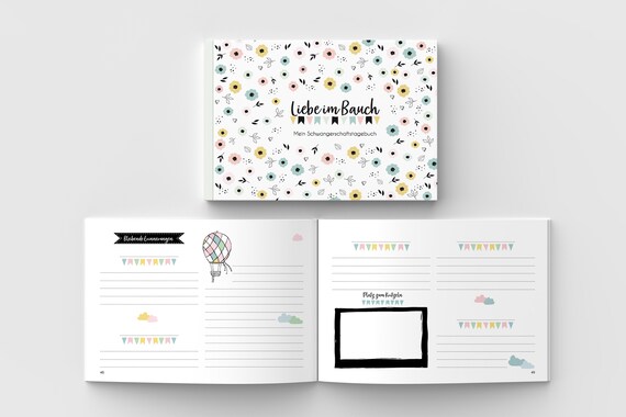 Schwangerschaftstagebuch Liebe Im Bauch Geschenk Zur Etsy Schwangerschaftstagebuch Liebe Im Bauch Geschenk Zur Etsy