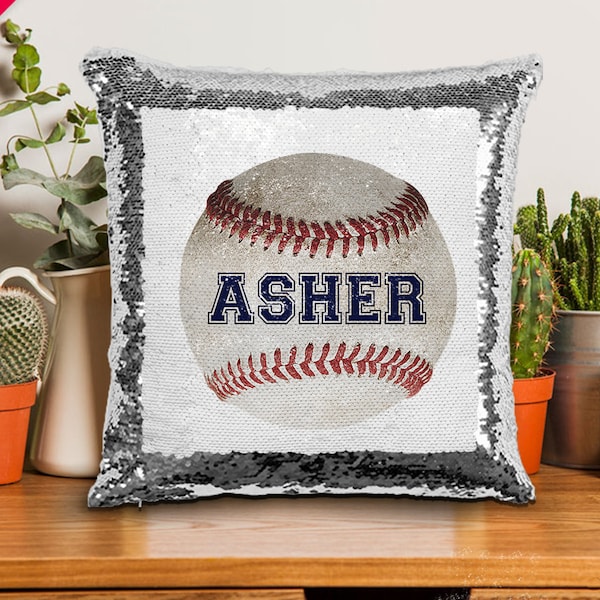 Baseball Pillow Etsy