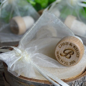 Organza bags for LemonsAreBlue Personalized Wine Stoppers
