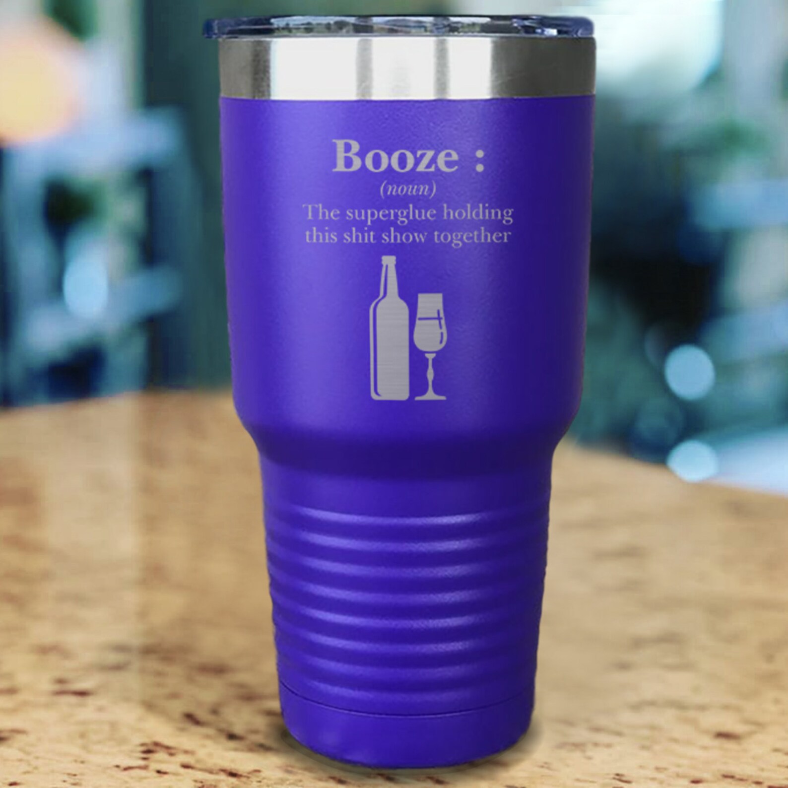 Booze Definition Tumbler Beer Tumbler Drinker Gift for Dad Etsy