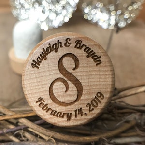 Custom Cork Wine Stopper, Personalized corks For Wedding Favors, Anniversaries, Custom Wine Stoppers for Special Events and Occasions
