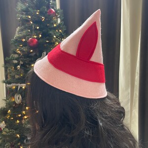 Adult pink Elf hat, adult elf hat, Santa elf hat, elf baby hat, Santa helper hat, Christmas hat, mommy and me hater