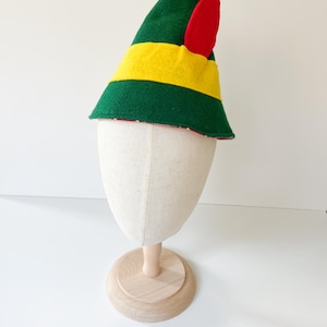 Adult green Elf hat, adult elf hat, Santa elf hat, elf baby hat, Santa helper hat, Christmas hat, mommy and me hat