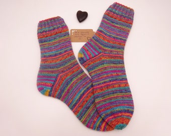 Handgestrickte Socken Gr. 38/39