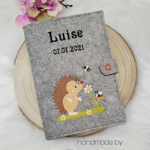 U-Heft Hülle Geschenk zur Geburt Baby Taufe personalisiert Schwangerschaft Baby Party Taufgeschenk Geburt