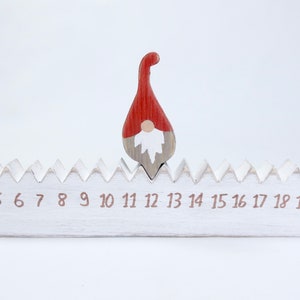 Wooden Advent calendar image 3