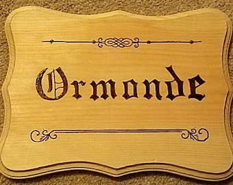 Custom House Sign