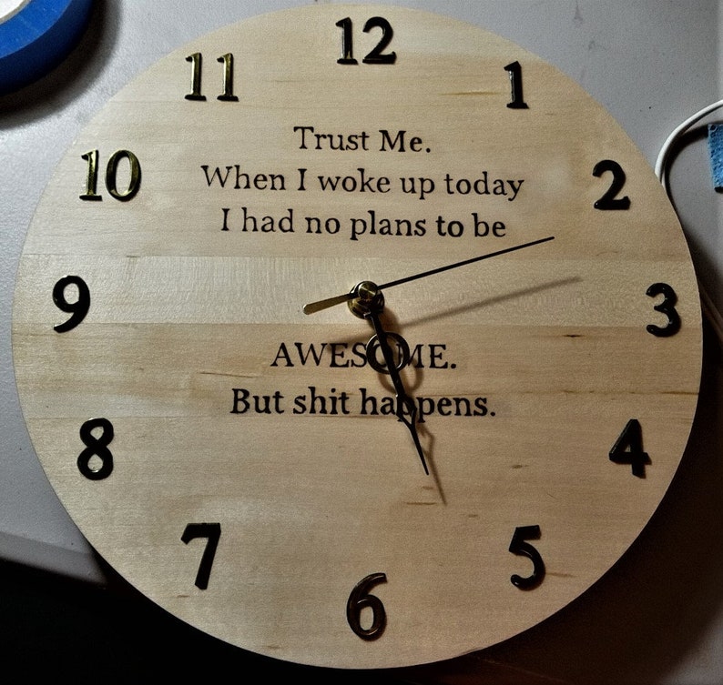 Custom Clock Etsy