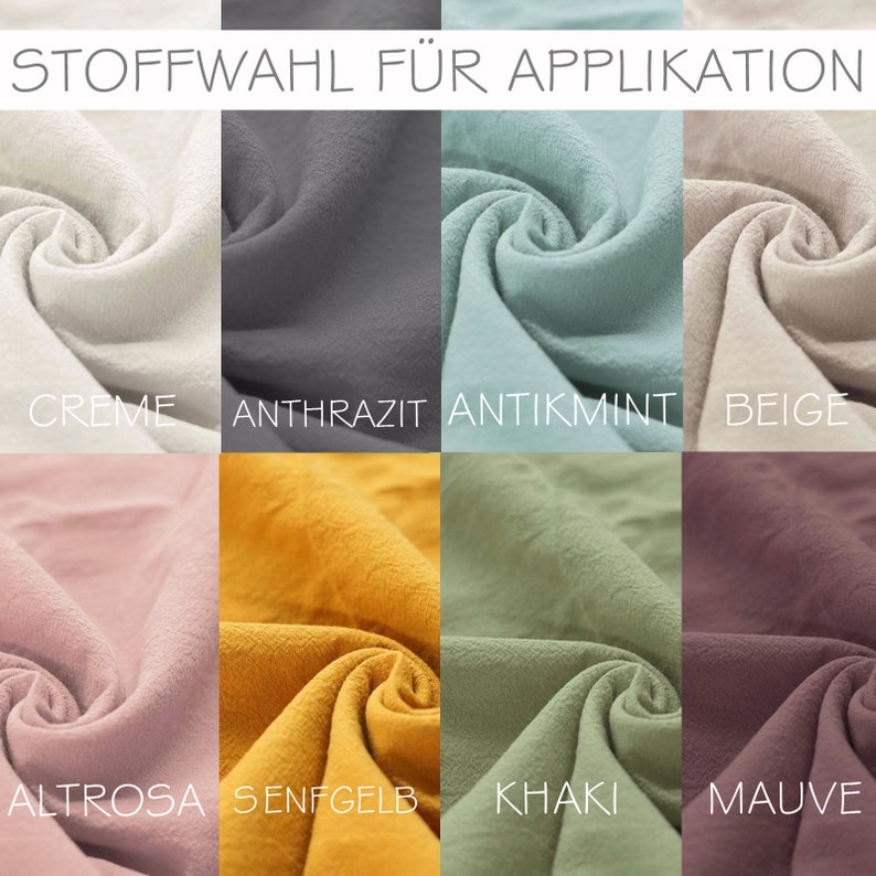 Babydecke aus Baumwolle mit personalisiertem Button I Motivauswahl I mit Name I Blanket I viele Farben Bild 6