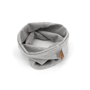 Ribbad jersey med öglor | Många färger | Halsduk | Sjal