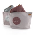 Diaper bag with muslin button and personalization | many colors | motif selection | diaper bag