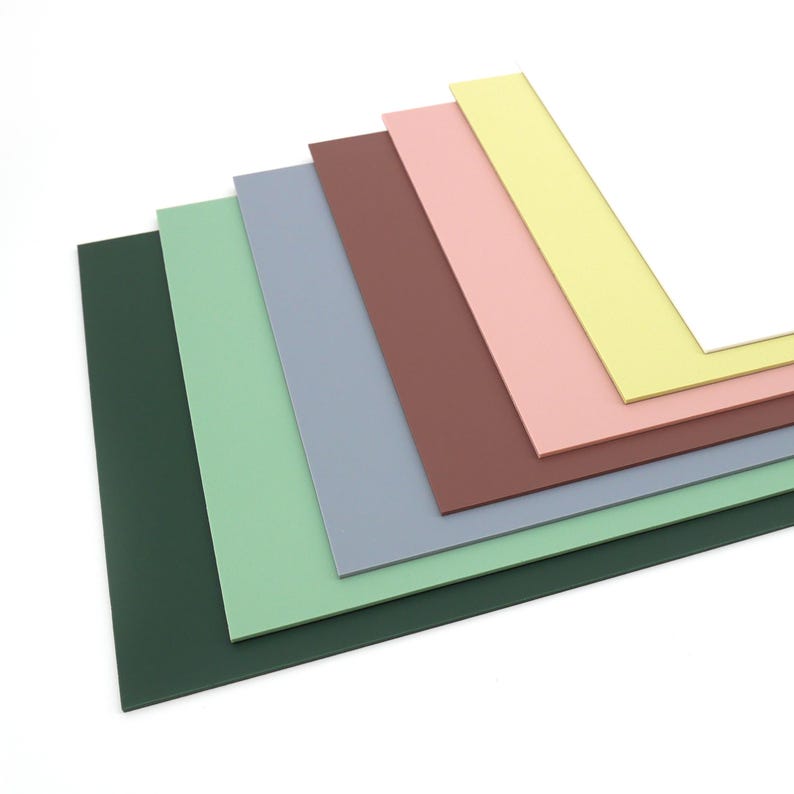 Acrylic sheet | Acrylic glass | Plexiglas | PMMA | Many colors | Material | Pastel image 3