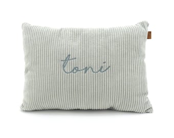 Kissen und Personalisierung  I Musselin I Leinen I Cord I viele Farben I Kuschelkissen I mit Name