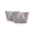 Rainbow diaper bag with personalization | Various colors | Font selection | Changing bag
