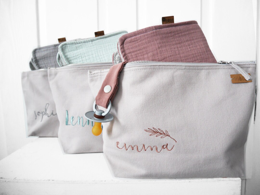 Diaper Bag With Name / Diaper Keeper / Diaper Bag / Cosmetic Etsy