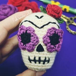 Crâne Día De Los Muertos | PATRON AU CROCHET