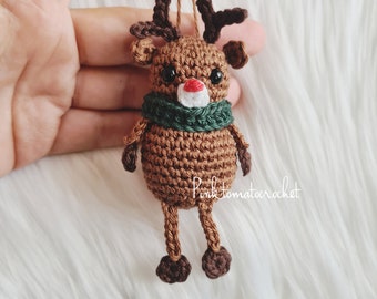 Christmas tree reindeer | CROCHET PATTERN