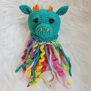 DRAGON JELLY | jelly friends |  crochet pattern | instant digital pdf download