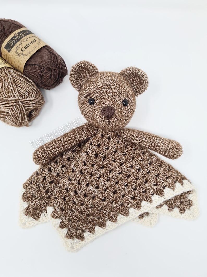 Snuggle Teddy CROCHET PATTERN Etsy