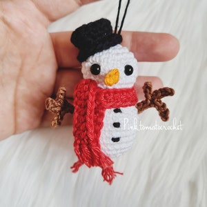 Christmas tree snowman | CROCHET PATTERN