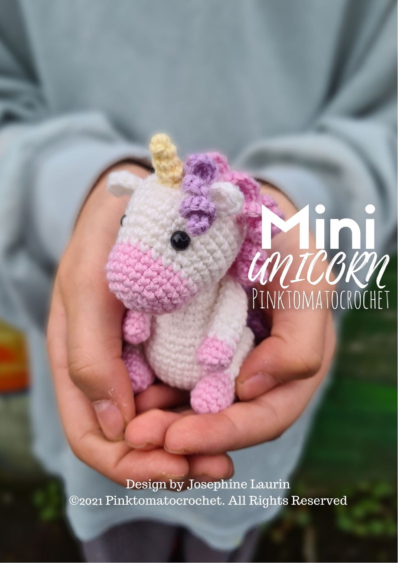 Mini Unicorn CROCHET PATTERN Etsy