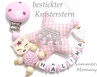 Pacifier necklace named Girl