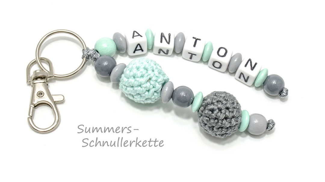 Key Ring Name Tag Etsy