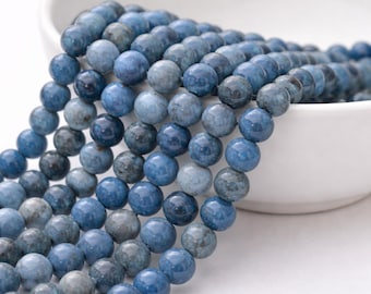 Apatite bead strand 8 - 8.4 mm round (approx. 48 beads / approx. 38 cm length)