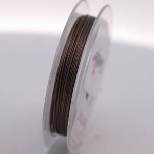 Filo Rame Tiger Tail 10 Metri – Rivestito In Nylon, 0.35 Mm Per Bigiotteria E Creazioni