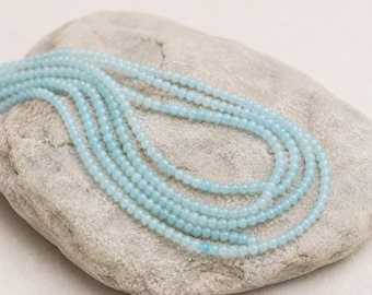 Amazonite bead strand 3 mm (approx. 120 beads / approx. 38 cm length)