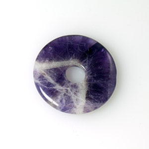 Amethyst Donut, 35mm, Innendurchmesser: 7-8mm Bild 3