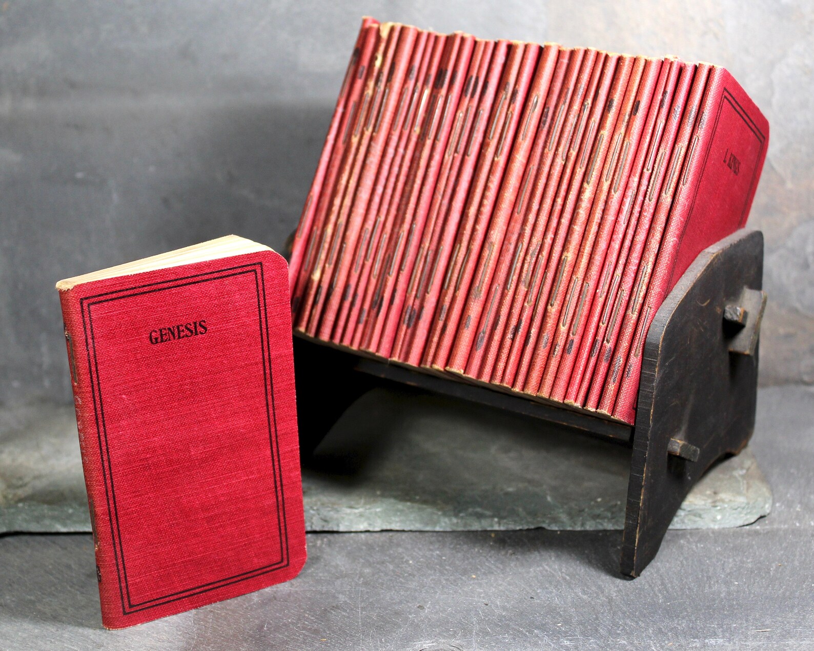 RARE 1913 Antique Pocket Bible Set by the American Bible Etsy
