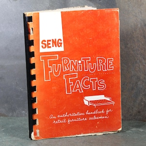 Handboek vintage Seng-meubelfeiten: gids voor detailhandel 1962