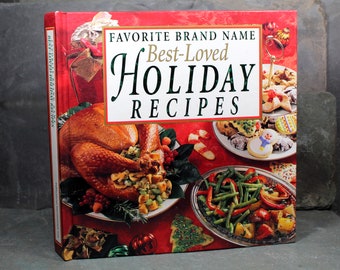 Favorite Brand Name Best Loved Holiday Recipes - 1999 Cookbook Featuring Brands from Kraft, Dole, & More | Bixley Shop