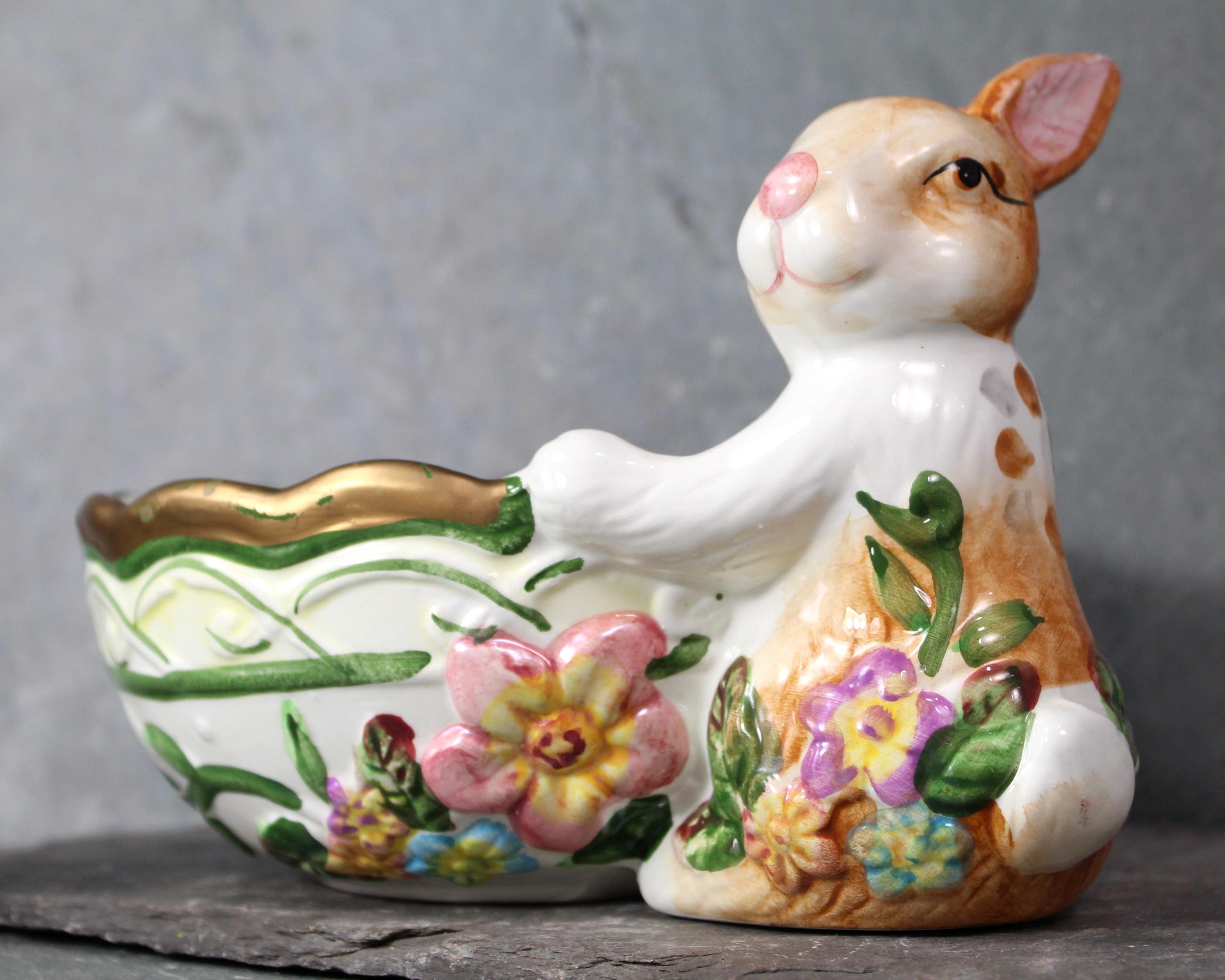 ヴィンテージバニーセラミックボウル | スプリングバニー室内用