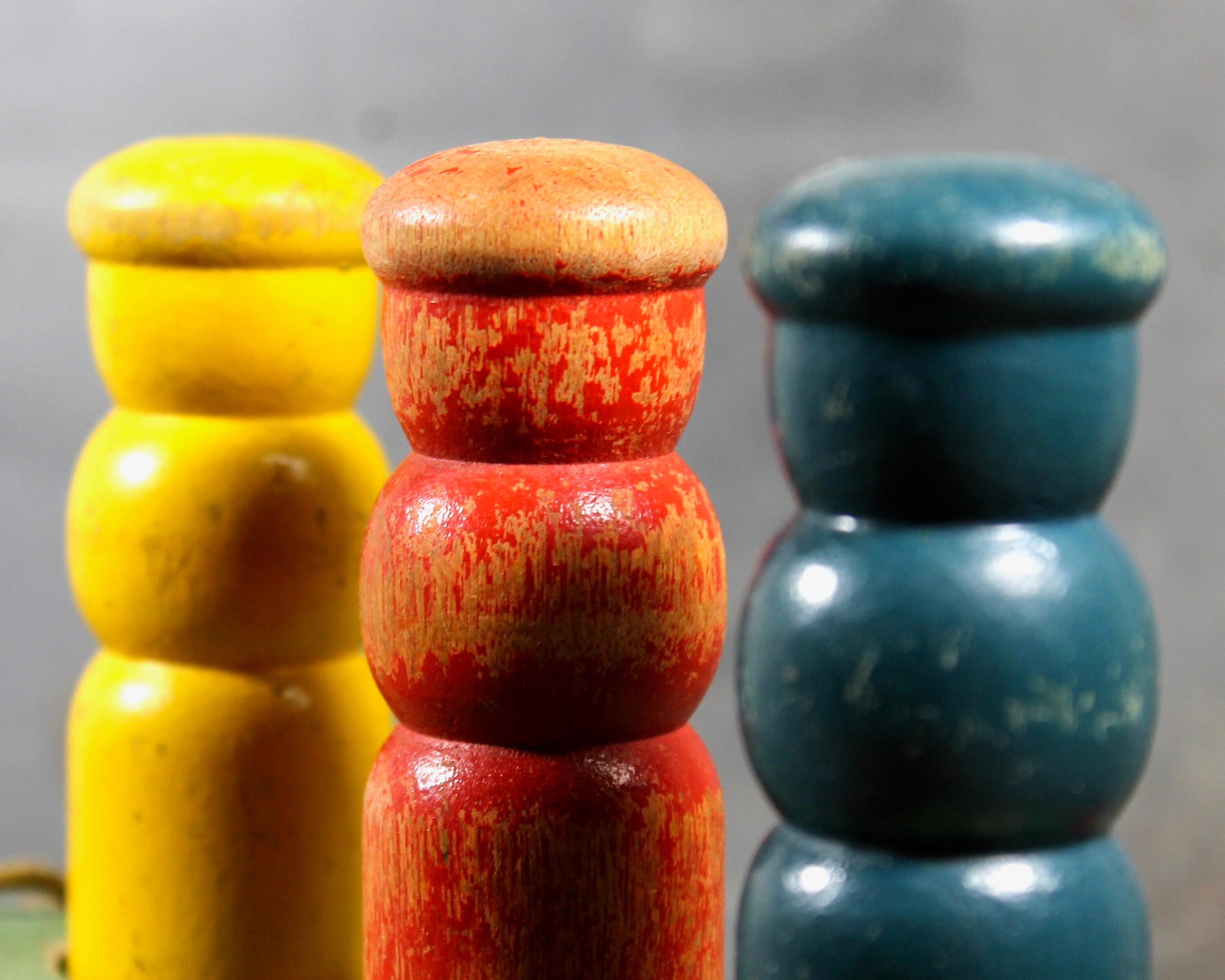 FOR TOY COLLECTORS Vintage Wooden Peg Pull Toy Classic - Etsy