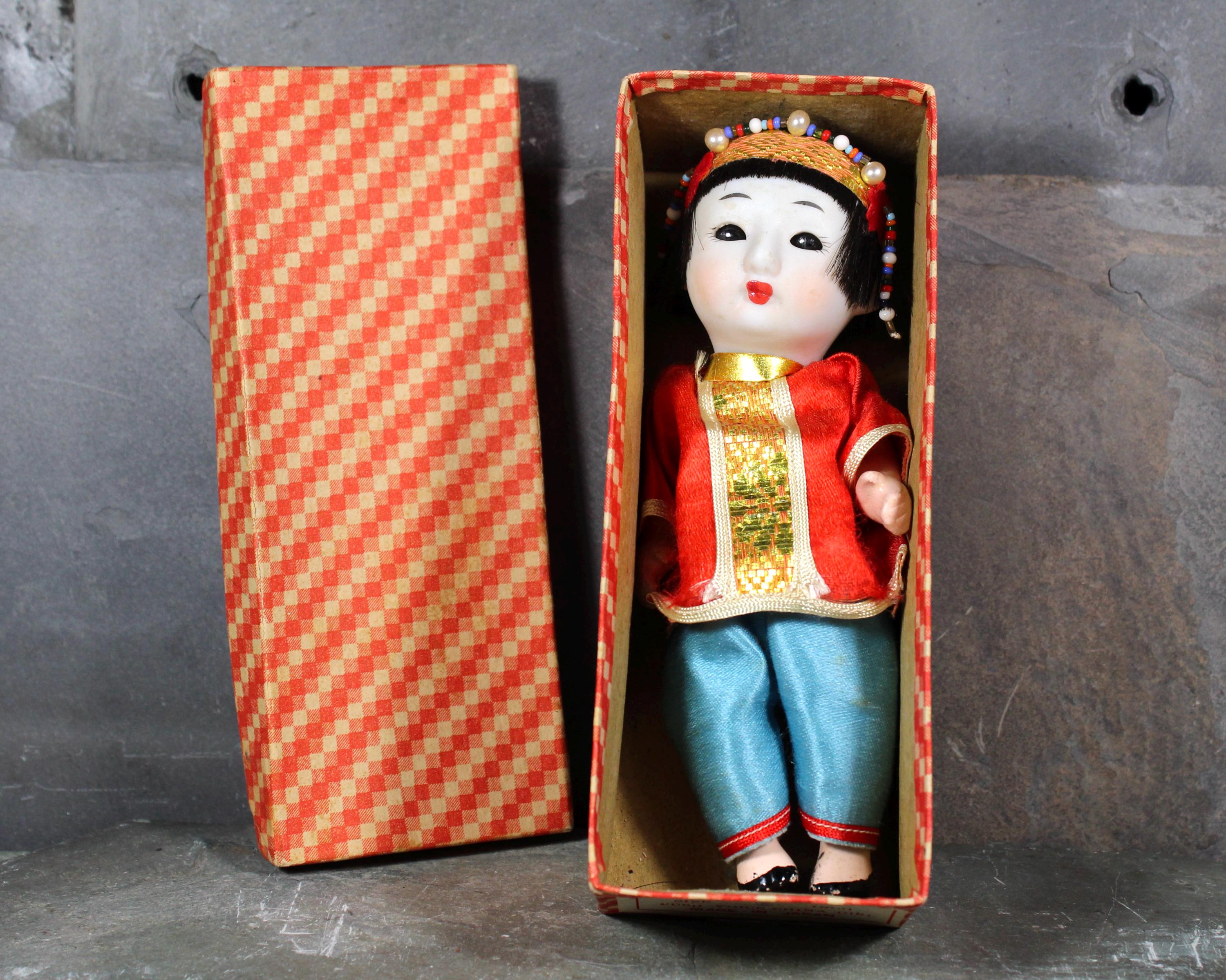 Vintage Sleeping Doll Japanese Bisque Porcelain | Push Voice China
