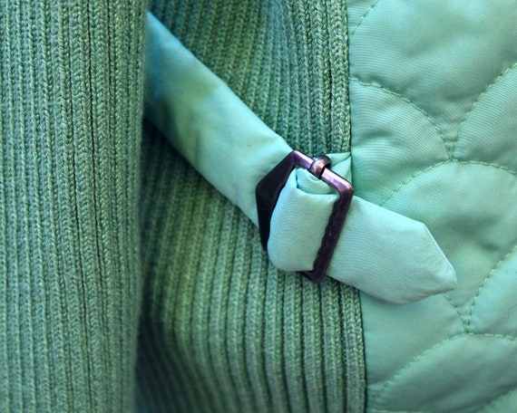 Sigrid Olsen Mint Green Jacket - Vintage Jacket -… - image 5