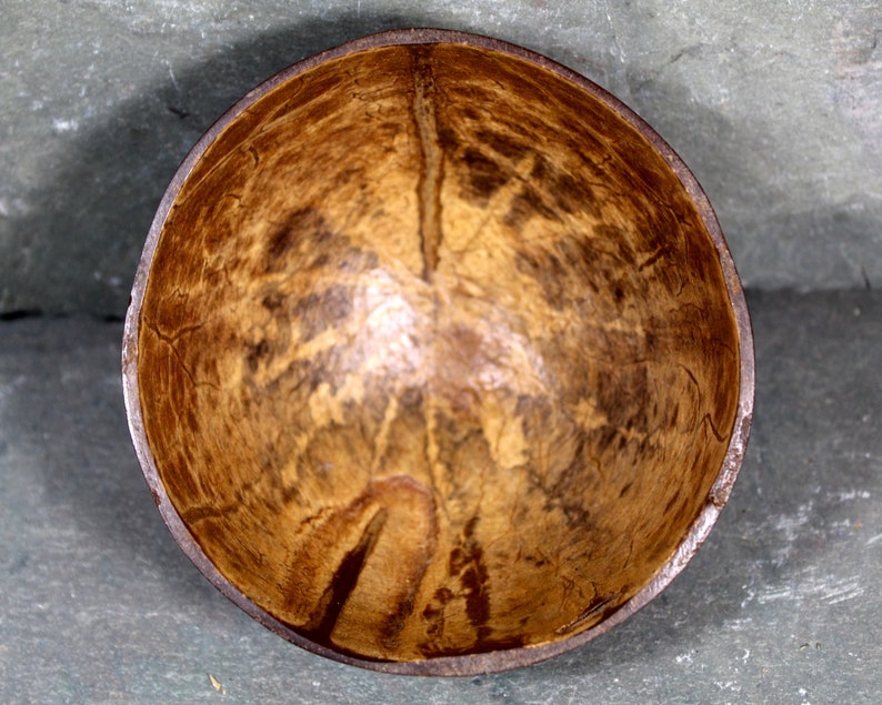 Vintage Coconut Bowls Set of 4 Buddha Bowls Eco Coconut Small Bowls Bixley Shop image 6