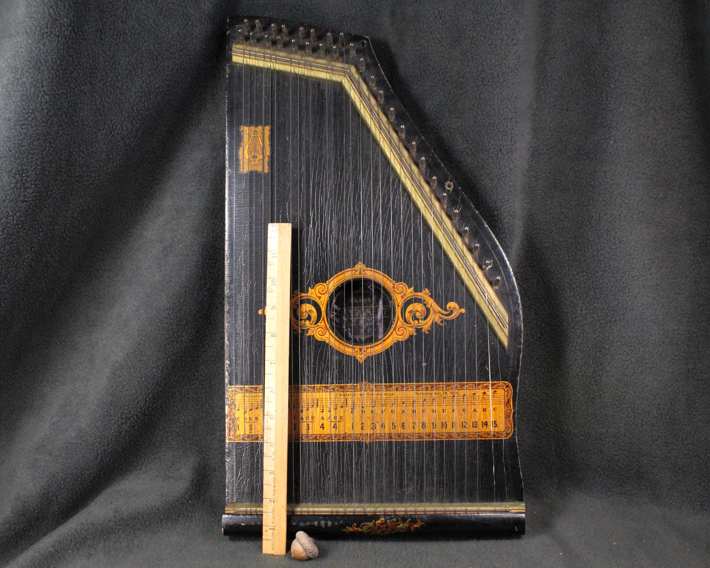 HARPELEIK ZITHER チター ツィター 旧東ドイツ製 アンティーク HARPELEIK ZITHER チター ツィター 旧東ドイツ製 アンティーク