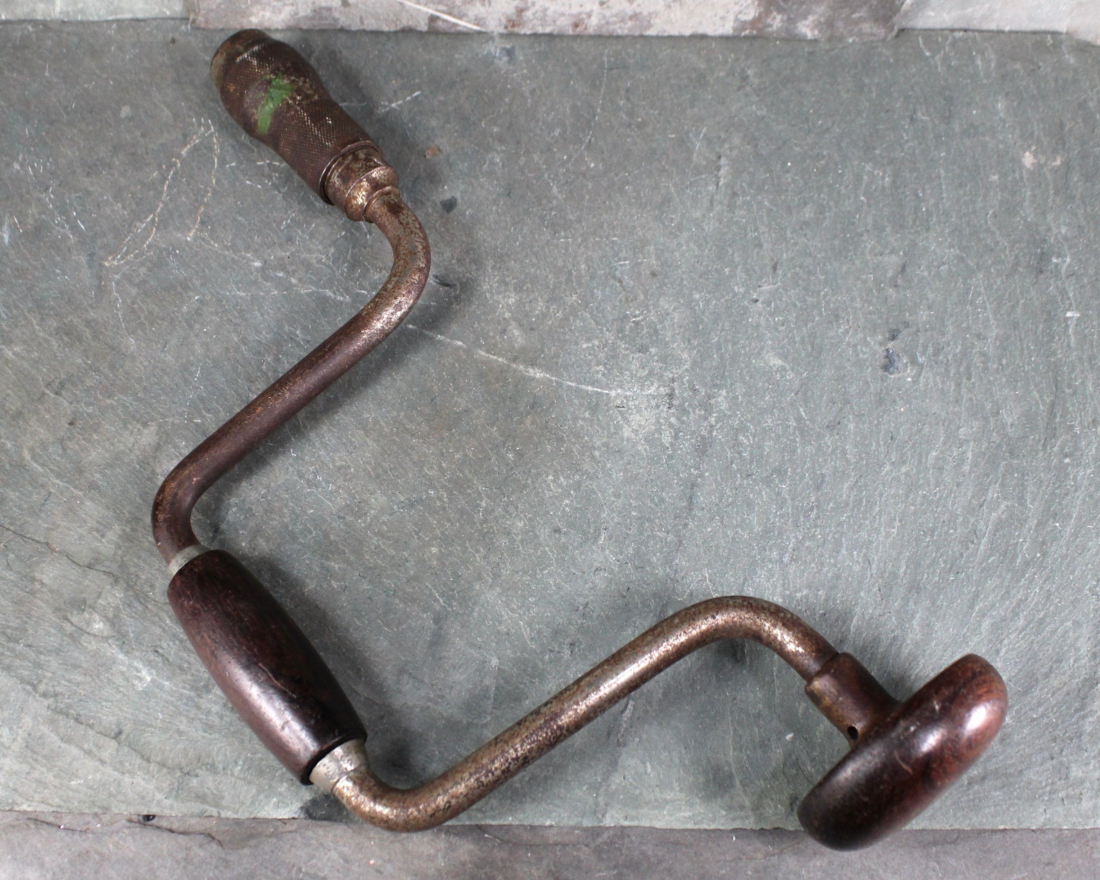 Antique Brace Drill Wood Handled Hand Drill USA No 310 Etsy