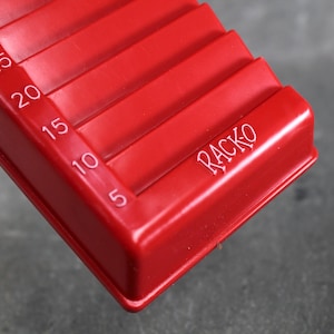 1961 Rack-O Game | Vintage Milton Bradley-kaartspel | Spel voltooien | Gameplay met partner | Game-avond voor het hele gezin | Bixley-winkel