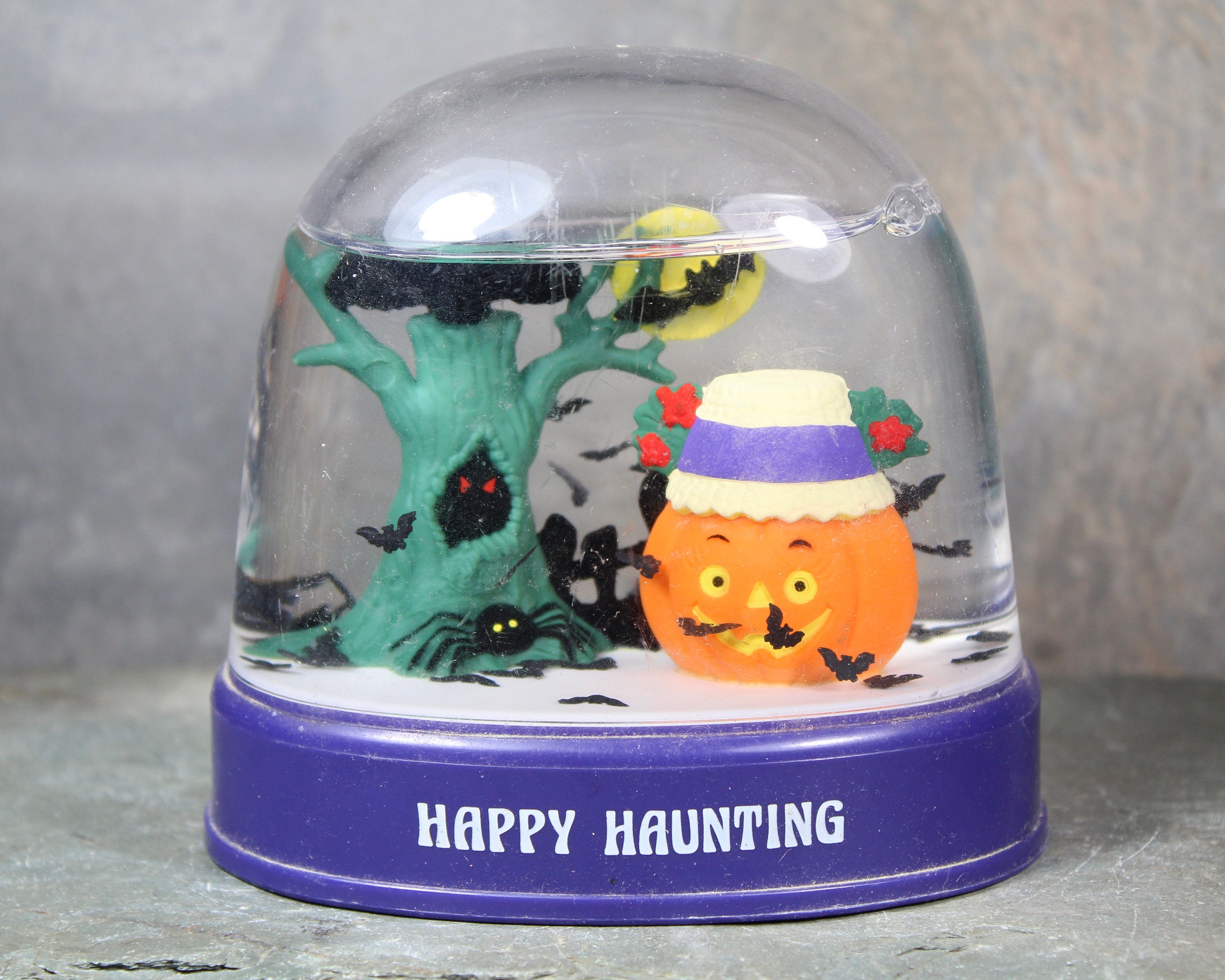 Word Happy Haunting - Laser Cut Out Unfinished Wood Craft Shape FAL11 Word Happy Haunting - Laser Cut Out Unfinished Wood Craft Shape FAL11
