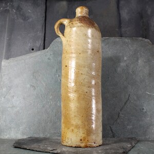 Antique Selters Nassau Handcrafted Stoneware Mineral Water Bottle Antique Tall Clay Jug Bixley Shop image 10
