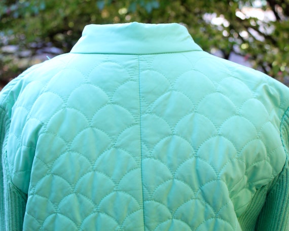 Sigrid Olsen Mint Green Jacket - Vintage Jacket -… - image 9