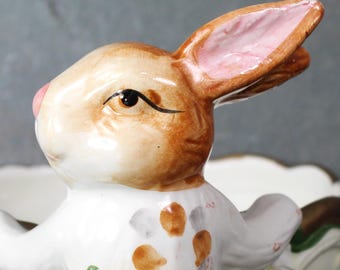 ヴィンテージバニーセラミックボウル | スプリングバニー室内用