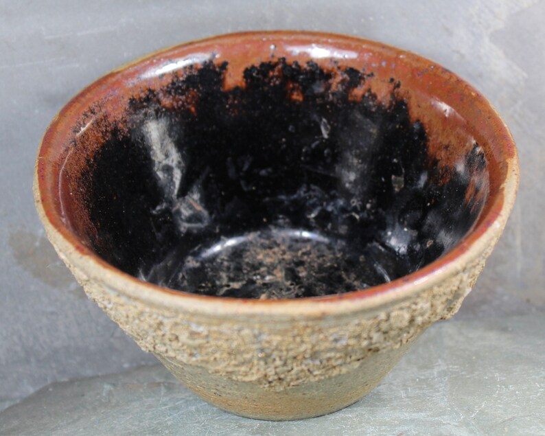 Studio Pottery Bowl 5.25 New England Pottery Trinket Bowl Art Pottery Stoneware Bowl Bixley Shop image 6